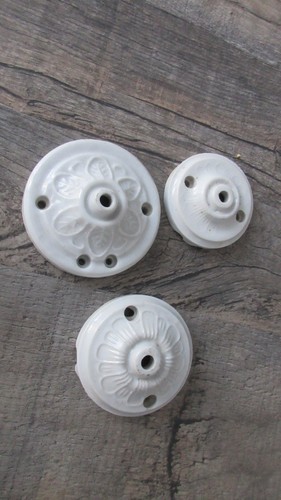 Lot anciennes rosaces de - 3,
