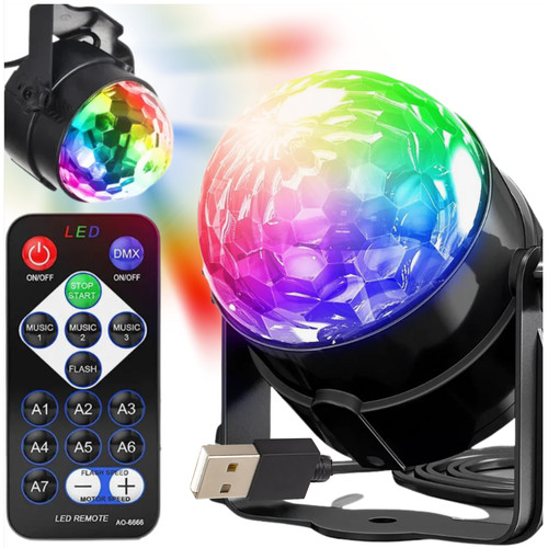 Projecteur boule disco laser