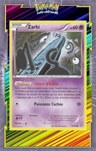 Zarbi xy7 origines - zarbi, antiques