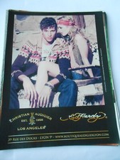 Publicité Advert 2007  Christian Audigier Ed Hardy