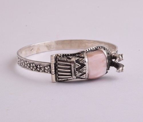 Bracelet égyptien argent - bracelet, en