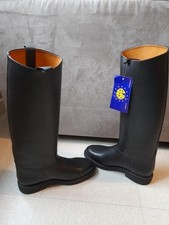 Bottes cuir pour cavalier ou