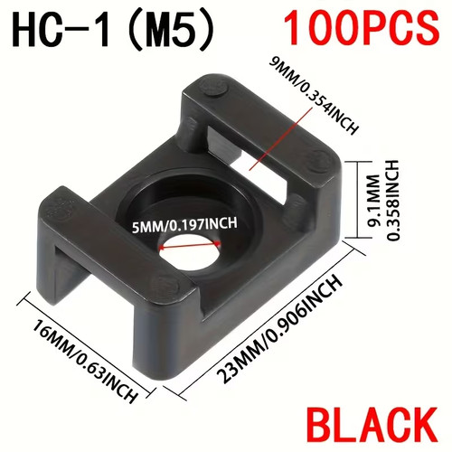 Embases visser 16x23 mm - embases,