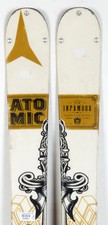 Atomic INFAMOUS white / gold - skis d'occasion