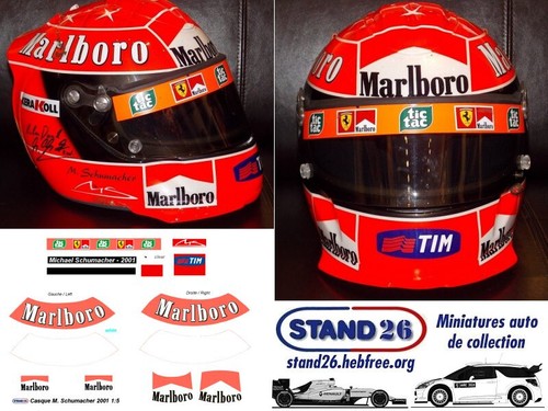 328 decals casque - casco, helmet