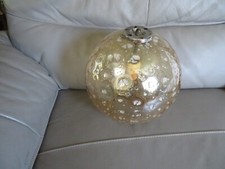 globe Lustre en verre soufflé