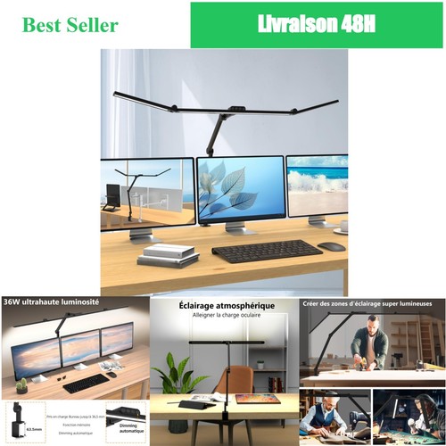 Lampe bureau led 3000 lumen - de,