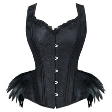 Corset noir empire gothique