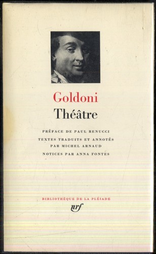 Goldoni théâtre pleiade - goldoni,