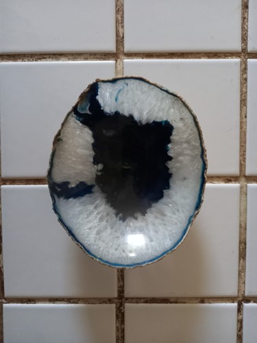 Vide poche agate bleue - poche, en