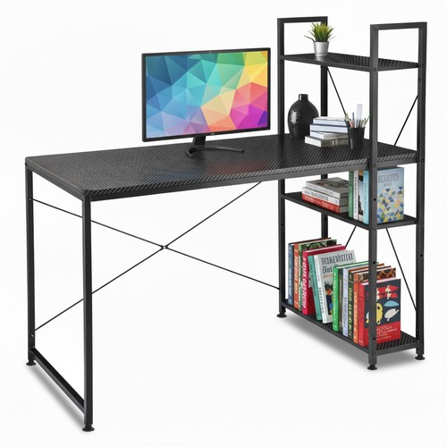 Bureau ordinateur noir - bureau,