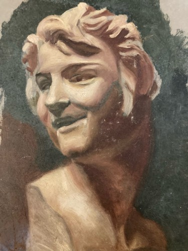 Painting peinture huile carton - painting,