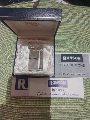 Exceptionnel briquet ronson - exceptionnel,