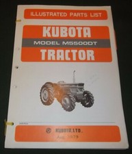 KUBOTA M5500DT Manuel