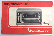Moulinex Year 1978 Rotisserie Oven User Manual B 12