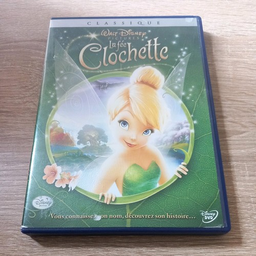 Dvd fée clochette rayé - clochette.,