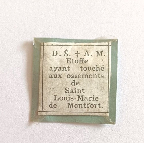 Relique saint louis - louis-marie, de