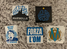 Lot 200 stickers OM Olympique de Marseille 