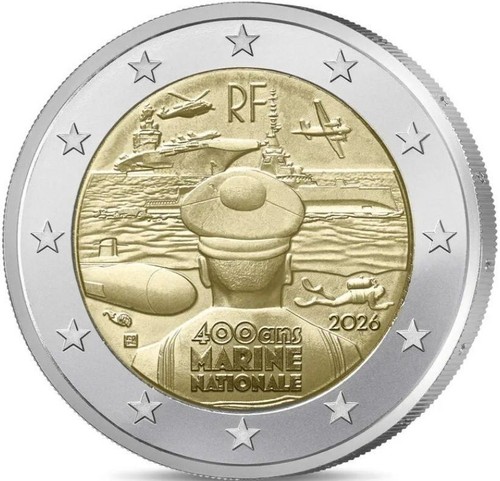 France euro commémorative - 2,
