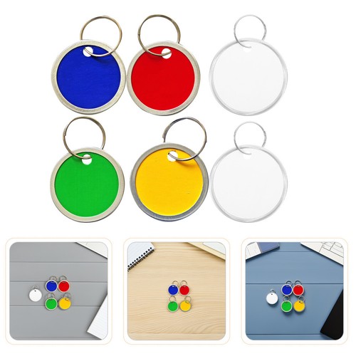 100 pcs porte clés étiquette - 100,