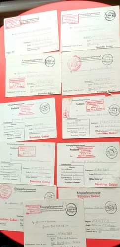 Lot courrier prisonnier - lot, de