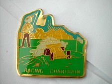 * PIN'S PIN MINI RACING CHARTRAIN CAR REMOTE CONTROL YELLOW