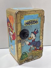Rare Nestlé Uncle Scrooge Metal Box, Vintage, Collection