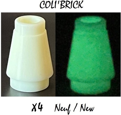 Lego 4589 cone 1x1 - lego, 4x