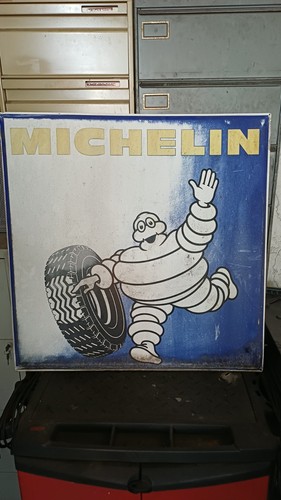 Michelin plaque métal - michelin,