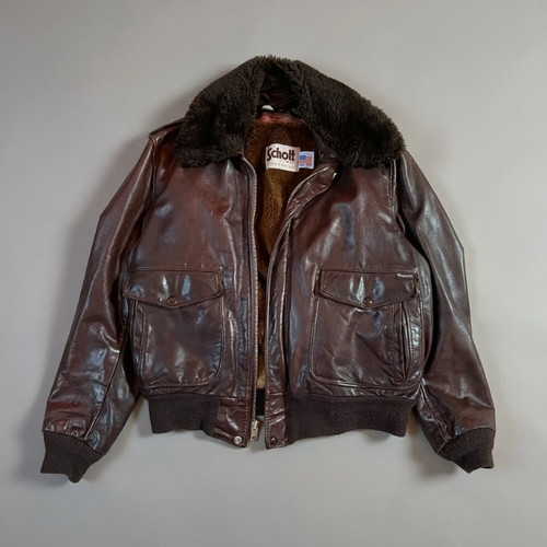 Vintage 80s schott nyc - vintage,