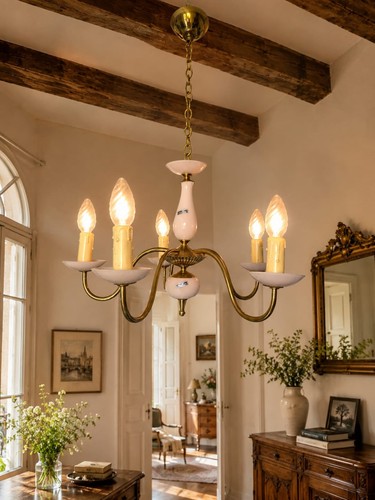 Lustre vintage français - , 5