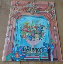 RARE COLLECTOR - MENU "L'ALSACE" CHAMPS ELYSEES - with dedication