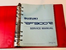 Factory Original Suzuki Service Repair Workshop Maintenance Shop Manual RF900R