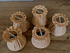 5 petits abat-jour à pince