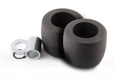 Paire de roues fixes pour cric