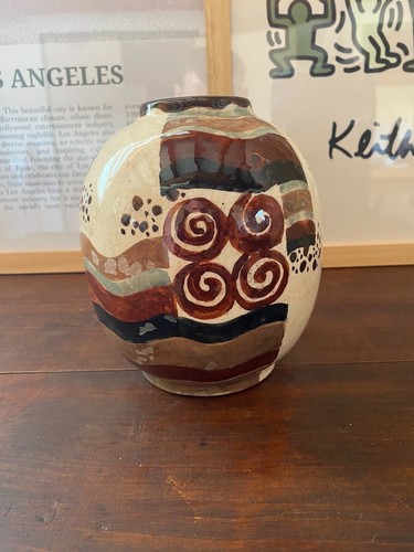 Vase céramique art déco