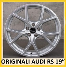 Set of 4 Genuine Audi A3 19" 5x112 ET46 CB 57.1 RS Alloy Wheels
