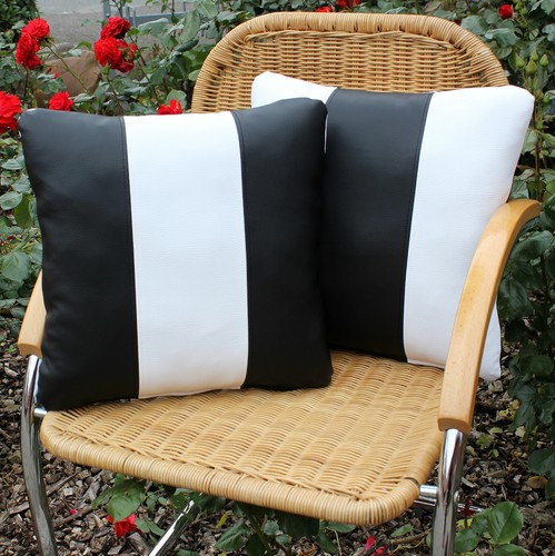 Coussin cuir 40x40 siège - en,