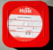 Film 35mm de la bande annonce de "Blood Diamond" Leonardo DiCaprio 2006