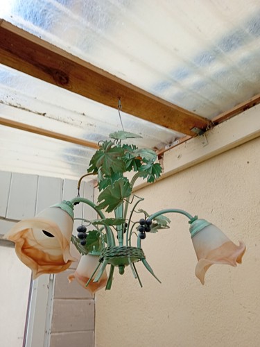 Plafonnier lustre fer - fer, et