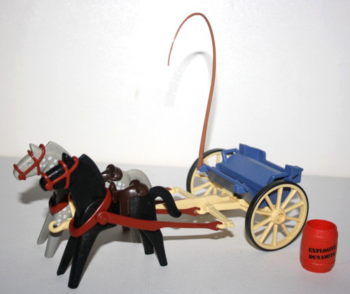 Playmobil 3784 chariot bleu - playmobil,