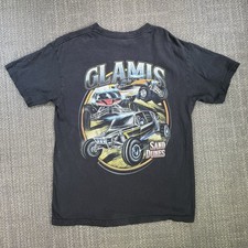 Glamis Sand Dunes T-Shirt Mens M Black Motorsports Off Road Racing Distressed