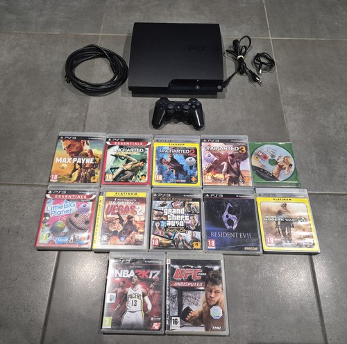 Console ps3 slim - slim, 12