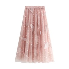 Femme Maille Jupe Tulle