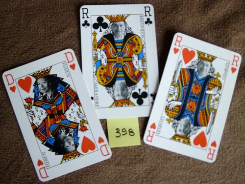 Ancien jeu de cartes - ♣️,