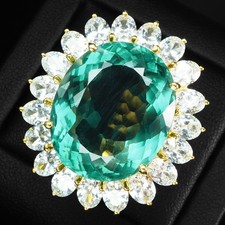 Bijoux bagues ovales en argent