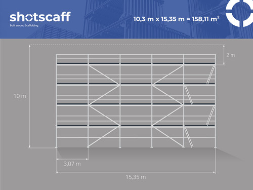 Kit échafaudage pour - kit, d'échafaudage