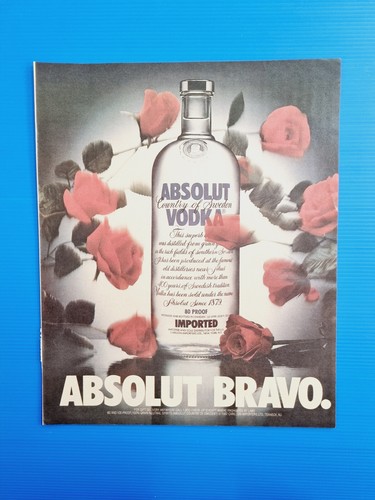 Publicité vintage absolut - publicité,