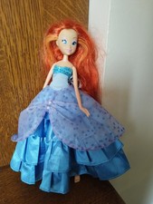 Winx Bloom Doll Redhead Evening Dress Blue 