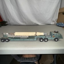 X677 FRANCE JOUETS PACIFIC GMC SEMI REMORQUE LANCE FUSEE P1/203 TBE + B RARE